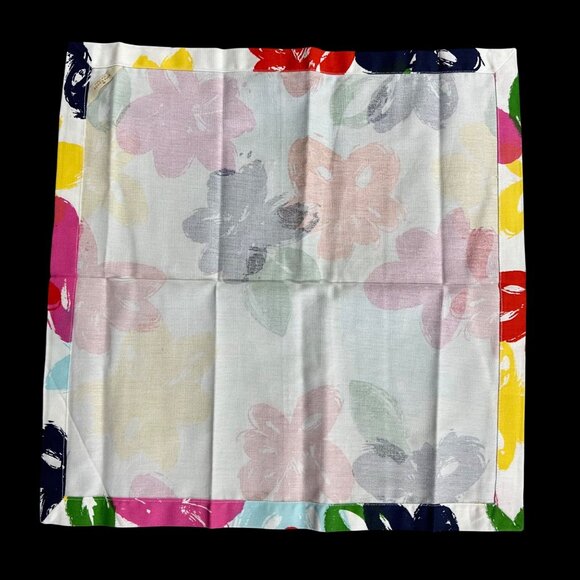 Kate Spade New York Flowerbox Napkins Set Of 2 Flower Power Rainbow Retro - Picture 4 of 8